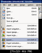 Click image for larger version. 

Name:	Export menu.png 
Views:	213 
Size:	3.7 KB 
ID:	22516