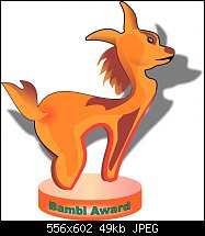 Click image for larger version. 

Name:	Bambi Award.jpg 
Views:	241 
Size:	48.5 KB 
ID:	76513