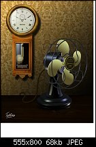 Click image for larger version. 

Name:	Clock & Fan.jpg 
Views:	210 
Size:	67.6 KB 
ID:	85749
