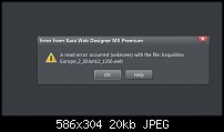Click image for larger version. 

Name:	Xara Web Designer MX Premium unknown error.jpg 
Views:	166 
Size:	20.4 KB 
ID:	90431
